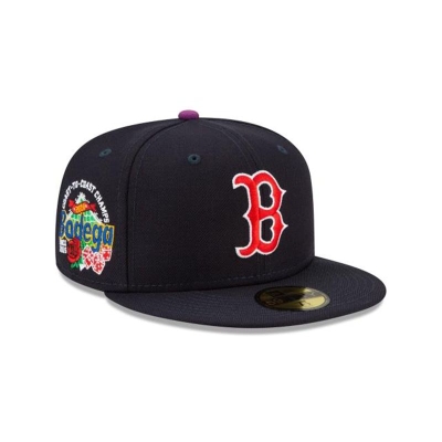 Sapca New Era Boston Red Sox MLB x Bodega Coast To Coast Champs 59FIFTY Fitted - Albastri